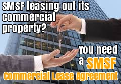 SMSF Commercial Lease Agreement Self Managed superannuation fund lease