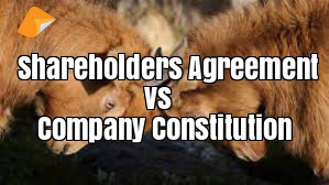 shareholders agreement vs company constitution
