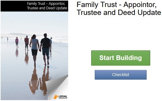 Australian Family Trust - Appointor, Trustee and Deed Update