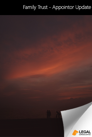 Family Trust - Appointor Update Book Cover