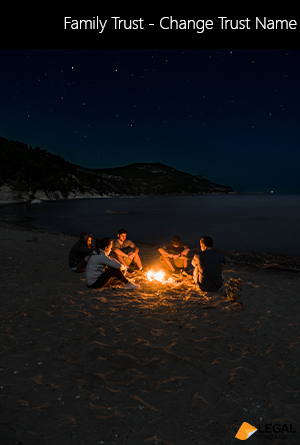 Family Trust - Change Trust Name Book Cover