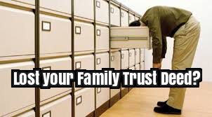 lost family trust deed