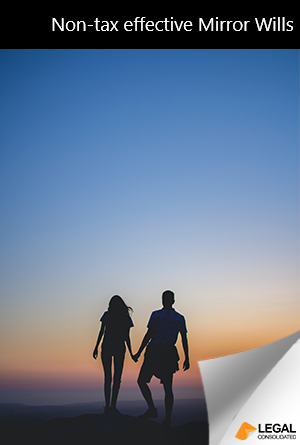 Non-tax effective Mirror Wills Book Cover