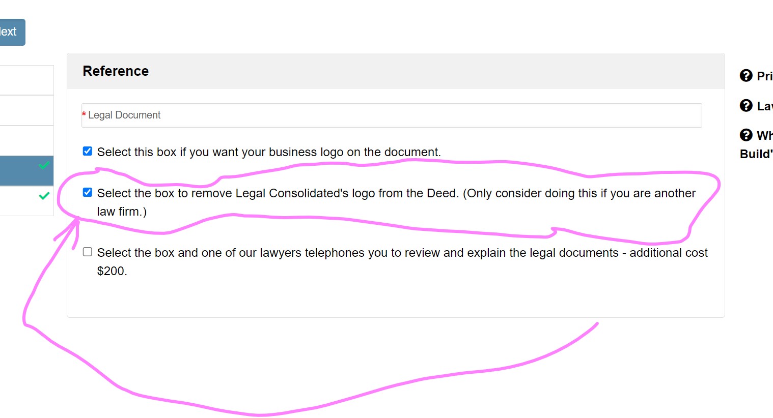 Remove Legal Cosnolidateds livery from the legal document