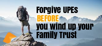 vest family trust wind up discretionary trust