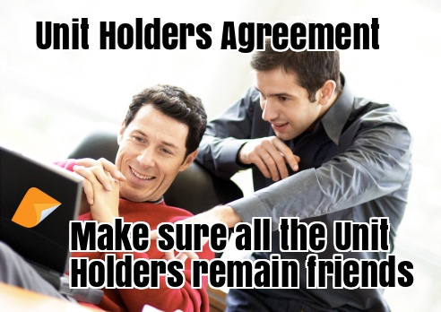 unitholders agreement Unit Holder Agreement Unit Trust Agreement full free sample of Unitholders agreement